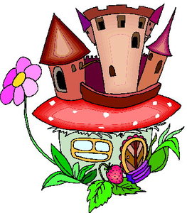 Cliparts Bloemen en planten Paddestoelen 