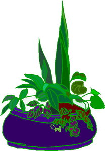Cliparts Bloemen en planten Planten 