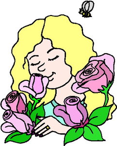 Cliparts Bloemen en planten Rozen 