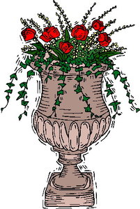 Cliparts Bloemen en planten Rozen 