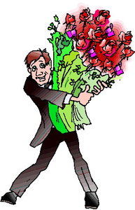 Cliparts Bloemen en planten Rozen 