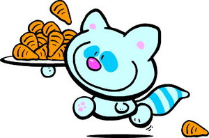 Cliparts Cartoons Bubblegum kids 
