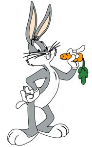 Cliparts Cartoons Bugs bunny 