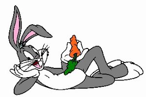 Cliparts Cartoons Bugs bunny 
