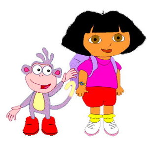 Cliparts Cartoons Dora de explorer 