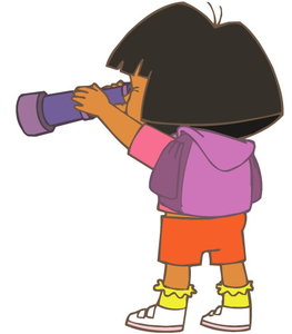 Cliparts Cartoons Dora de explorer 