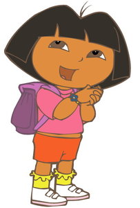 Cliparts Cartoons Dora de explorer 