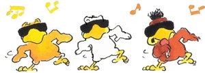 Cliparts Cartoons Leendert jan vis 