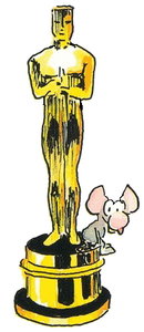 Cliparts Cartoons Leendert jan vis Oscar Muis