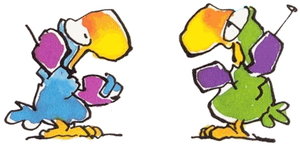 Cliparts Cartoons Leendert jan vis 