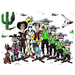 Cliparts Cartoons Lucky luke 