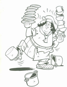 Cliparts Cartoons Piet piraat 