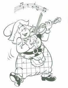 Cliparts Cartoons Piet piraat 