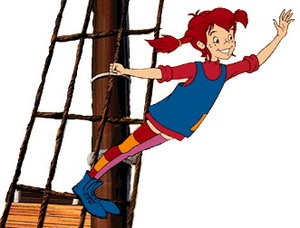 Cliparts Cartoons Pippi langkous 