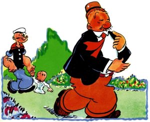 Cliparts Cartoons Popeye 