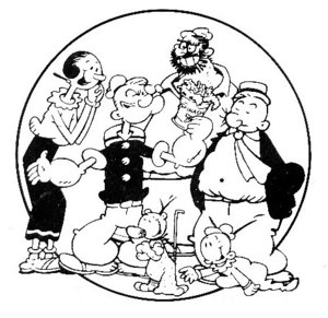 Cliparts Cartoons Popeye 