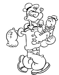 Cliparts Cartoons Popeye 