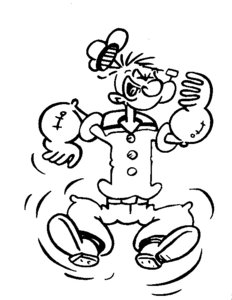 Cliparts Cartoons Popeye 