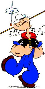 Cliparts Cartoons Popeye 