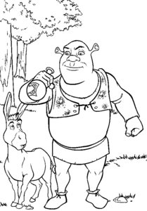 Cliparts Cartoons Shrek 