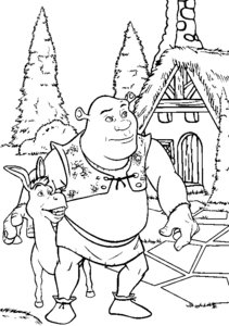 Cliparts Cartoons Shrek 