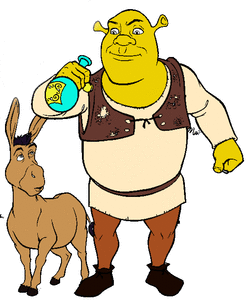 Cliparts Cartoons Shrek 