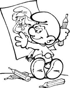 Cliparts Cartoons Smurfen 