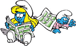 Cliparts Cartoons Smurfen 