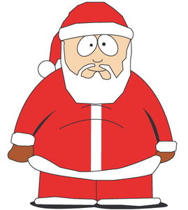 Cliparts Cartoons Southpark Schele Kerstman