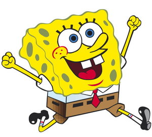 Cliparts Cartoons Spongebob Spongebob Die Blij En Vrolijk Is