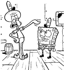 Cliparts Cartoons Spongebob 