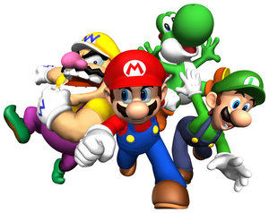 Cliparts Cartoons Super mario 