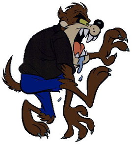 Cliparts Cartoons Tasmanian devil 