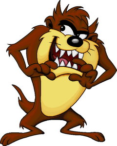 Cliparts Cartoons Tasmanian devil 