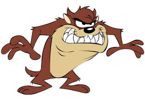 Cliparts Cartoons Tasmanian devil 