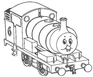 Cliparts Cartoons Thomas de trein 