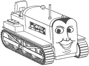 Cliparts Cartoons Thomas de trein 