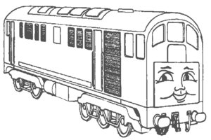 Cliparts Cartoons Thomas de trein 