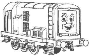 Cliparts Cartoons Thomas de trein 