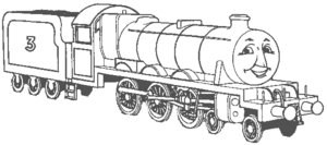 Cliparts Cartoons Thomas de trein 