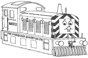 Cliparts Cartoons Thomas de trein 