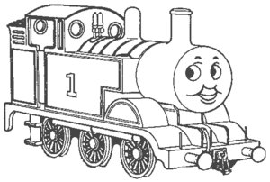 Cliparts Cartoons Thomas de trein 