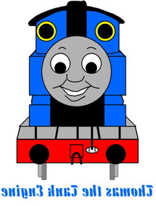 Cliparts Cartoons Thomas de trein 