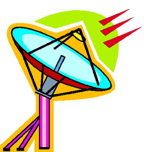 Cliparts Communicatie Satelliet 