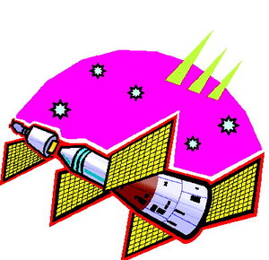 Cliparts Communicatie Satelliet 