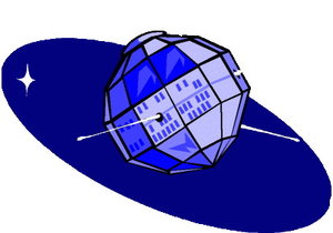 Cliparts Communicatie Satelliet 