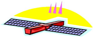 Cliparts Communicatie Satelliet 