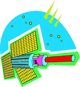 Cliparts Communicatie Satelliet 