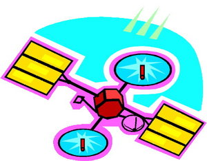 Cliparts Communicatie Satelliet 