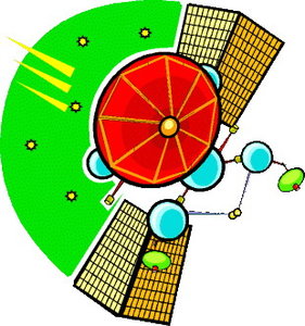Cliparts Communicatie Satelliet 